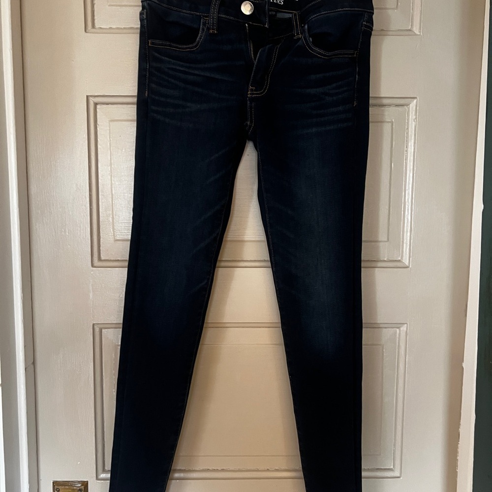 Women's Dark Blue Jeans